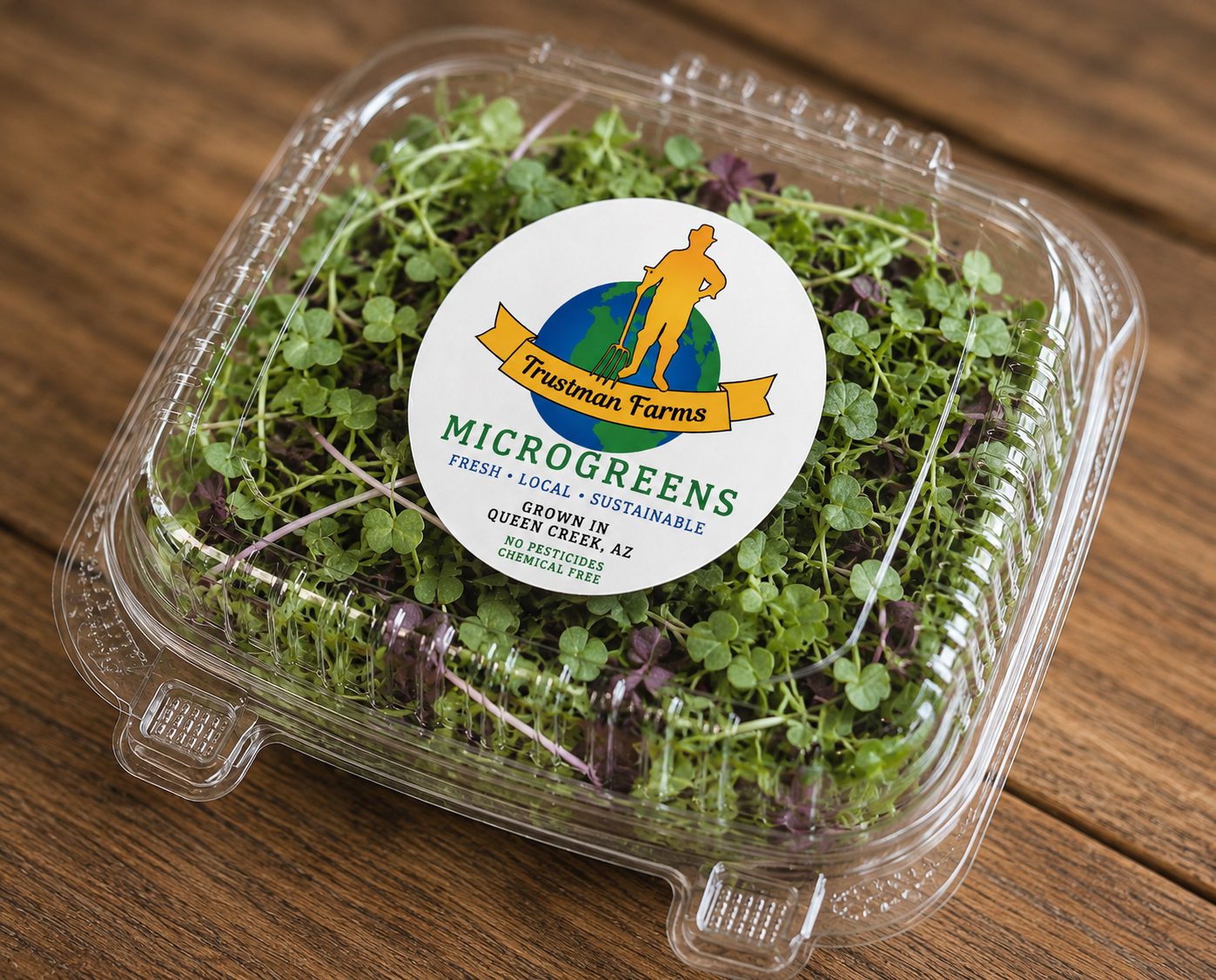 Fresh Locally Grown Microgreens | Nutrient-Dense Urban Farm Greens – Trustman Farms