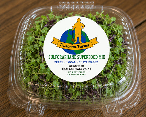 Sulforaphane Superfood Mix Microgreens | Trustman Farms