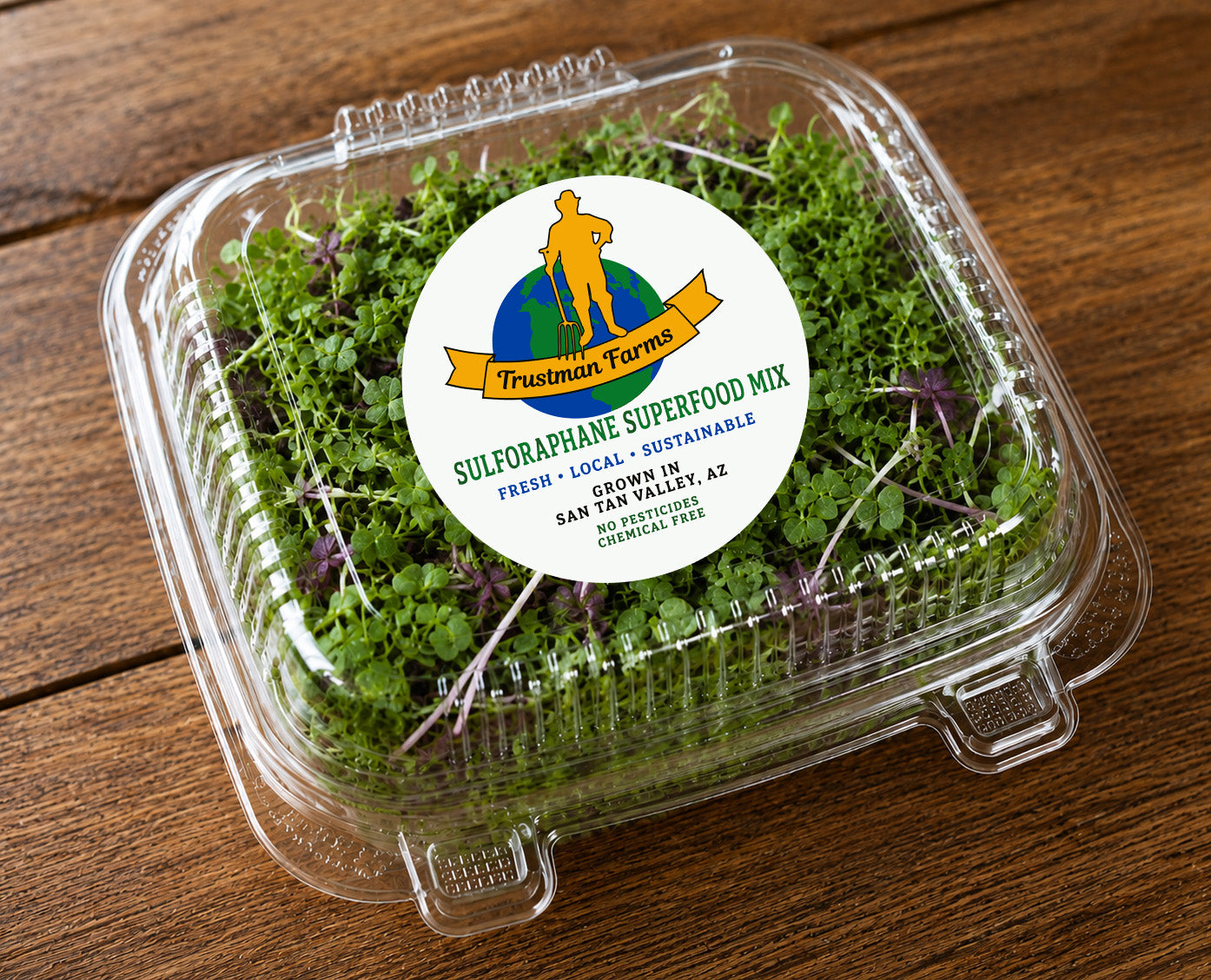 Sulforaphane Superfood Mix Microgreens | Trustman Farms