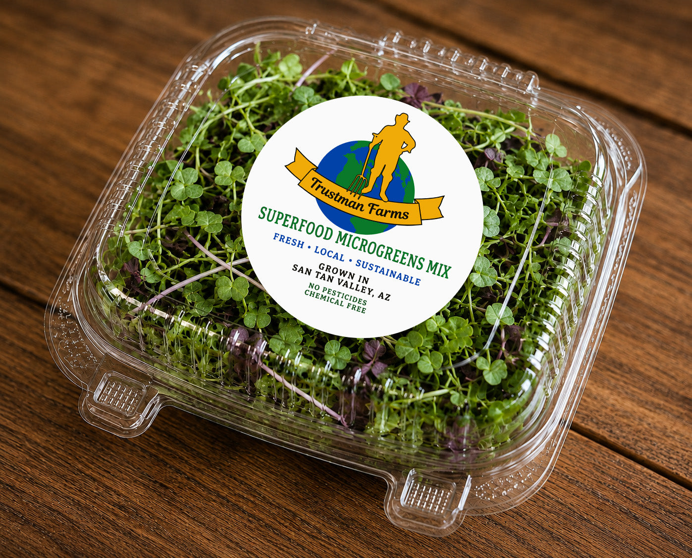 Superfood Microgreens Mix | Fresh Locally Grown Microgreens – Trustman Farms